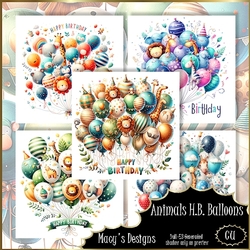 Animals H.B. Balloons