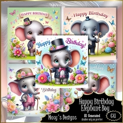 Birthday Elephant Boy