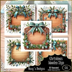 Christmas Wooden Sign