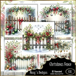 Christmas Fence