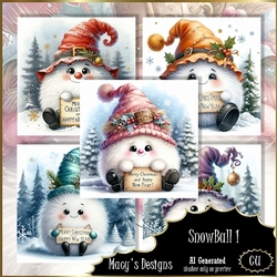 SnowBall 1 (Sitting)