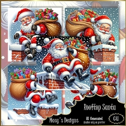 RoofTop Santa