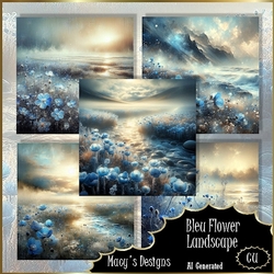 Bleu Landscape