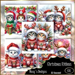 Christmas kittens