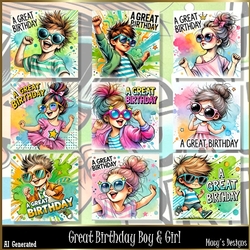 A Great Birthday for Boy and Girl