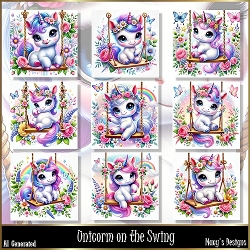 Unicorn on the Swing
