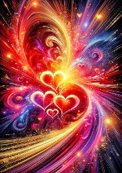 A4 - Love Hearts 1