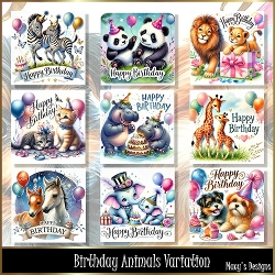Birthday Animals Variation