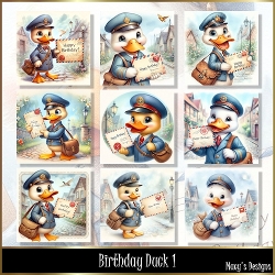 Birthday Duck 1