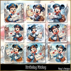 Birthday Mickey