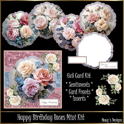 Happy Birthday Roses - Mini Kit