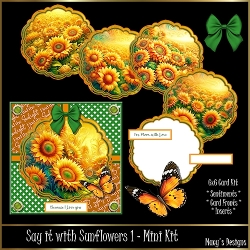 Say it with Sunflowers 1 - Mini Kit