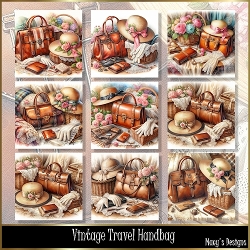 Vintage Travel Handbag