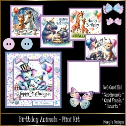Birthday Animals - Mini Kit