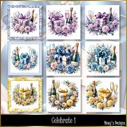 Celebrate 1 - Illustrations for Cards