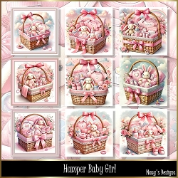 Image of cup1374062_124264 - Hamper Baby Girl - Illustrations for Cards