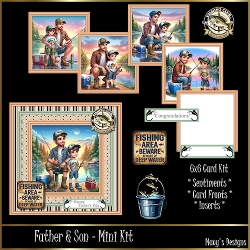 Father & Son - Mini Kit for Fathers Day or Birthday etc.