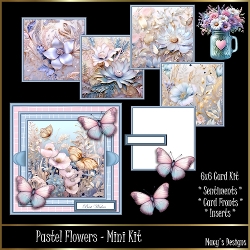 Pastel Flowers - Mini Kit