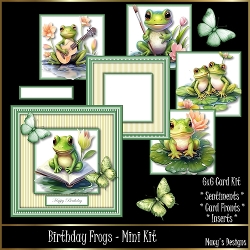 Birthday Frogs - Mini Kit