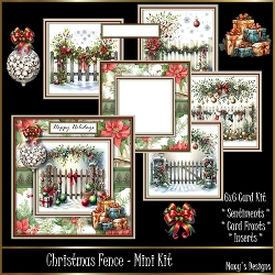 Christmas Fence - Mini Kit