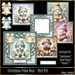 Christmas Polar Bear - Mini Kit
