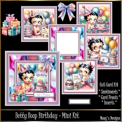 Image of cup1383686_124264 - Betty Boop Birthday - Mini Kit