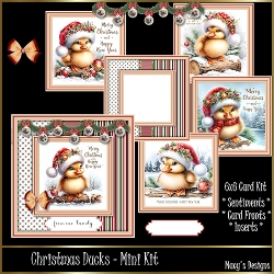 Christmas Ducks - Mini Kit
