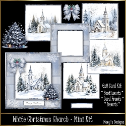 Image of cup1385876_124264 - White Christmas Church - Mini Kit