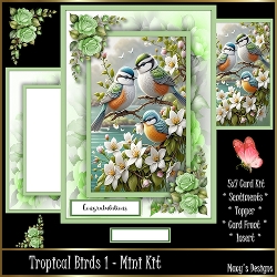 Tropical Birds 1 - Mini Kit