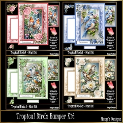 cup1386452_124264 - Tropical Birds Bumper Kit