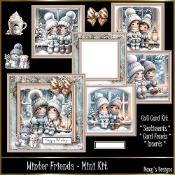 cup1387168_124264 - Winter Friends - Mini Kit