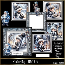 Winter Boy - 6x6 Mini Kit