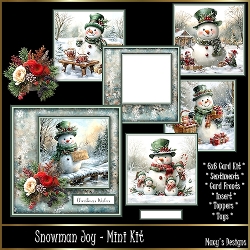 Snowman Joy - 6x6 Mini Kit