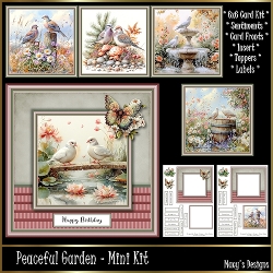 Peaceful Garden - 6x6 Mini Kit