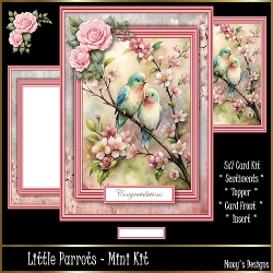 Little Parrots - 5x7 Mini Kit