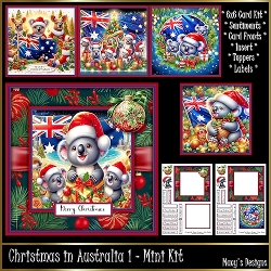 Christmas in Australia 1 - 6x6 Mini Kit