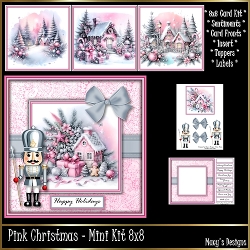 Pink Christmas - Mini Kit REQUEST 8x8