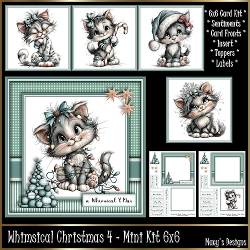 Whimsical Christmas 4 - Mini Kit 6x6