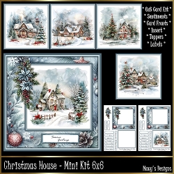 cup1411514_124264 - Christmas House - Mini Kit 6x6 