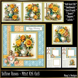 Yellow Roses - Mini Kit 6x6