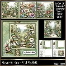 Flower Garden - Mini Kit 6x6