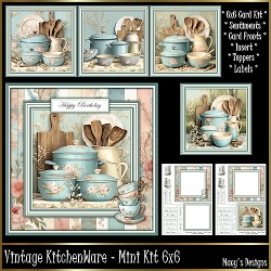 Vintage KitchenWare - Mini Kit 6x6