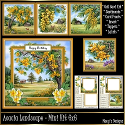 Acacia Landscape - Mini Kit 6x6