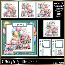Birthday Party - Mini Kit 6x6