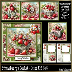 Strawberrys Basket - Mini Kit 6x6