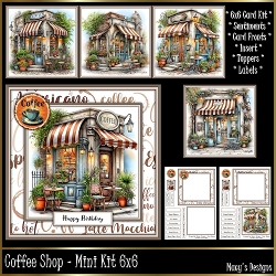 Coffee Shop - Mini Kit 6x6
