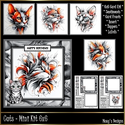 Cats - Mini Kit 6x6