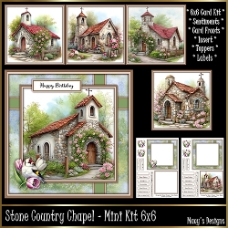 Stone Country Chapel - Mini Kit 6x6