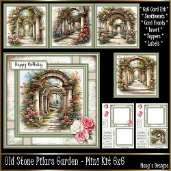 Old Stone Pilars Garden - Mini Kit 6x6