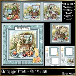 Champagne Picnic - Mini Kit 6x6